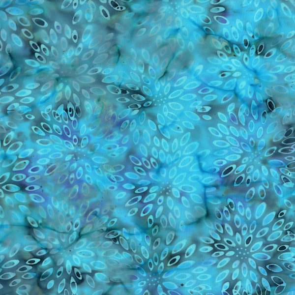 Batik Fabric RJR Malam Batiks Blueberry Plum 5088 - Beautiful Quilt 