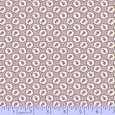 1930 Reproduction Fabric, Aunt Grace, Floral Purple 7095 - Beautiful Quilt 