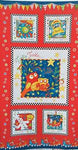 Children's Fabric, Rhyme Time, Owl Panel 7172 - Beautiful Quilt 