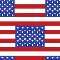Patriotic Fabric, Striped American Flag Fabric, Cotton or Fleece 7120 - Beautiful Quilt 