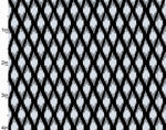 Blender Fabric, Pearle, Metallic Silver Diamonds on Black 7248 - Beautiful Quilt 
