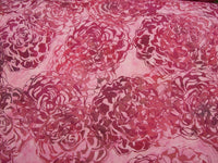 Batik Fabric Hoffman Fabric flowers azalea 2569 - Beautiful Quilt 