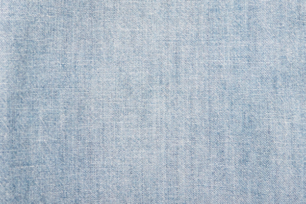 Blender Fabric, Blue Denim Fabric Washed Out Look, Cotton or