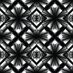 Black and White, Geometric Fabric, Cotton or Fleece 1358 - Beautiful Quilt 