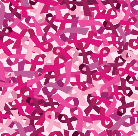 Pink Ribbon Awareness Fabric