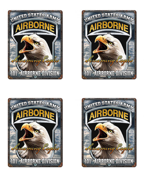 Military Fabric, Army Fabric, 101st Airborne Division Screaming Eagles, Yardage, Cotton or Fleece 1450 - Beautiful Quilt 