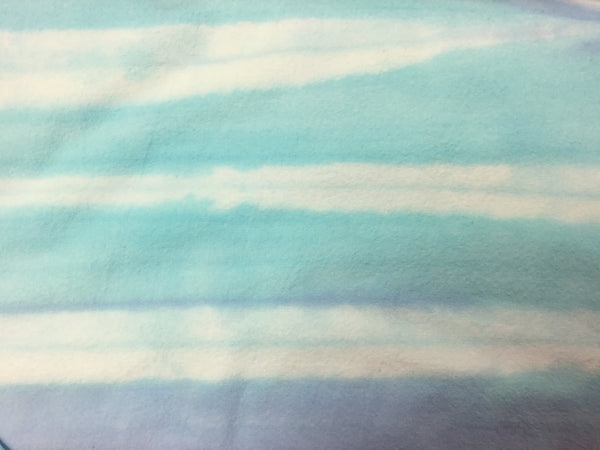 Flannel Fabric, Bali Baby Flannel, Blue Stripe 7223 - Beautiful Quilt 