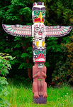 Western Fabric, Native American Fabric Totem Pole 1231 - Beautiful Quilt 