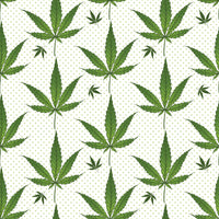 Cannabis Fabric, Marijuana Fabric, Leaf, Cotton or Fleece 1524 - Beautiful Quilt 