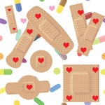 Medical Fabric, Bandages and Pills, Cotton or Fleece 1682 - Beautiful Quilt 