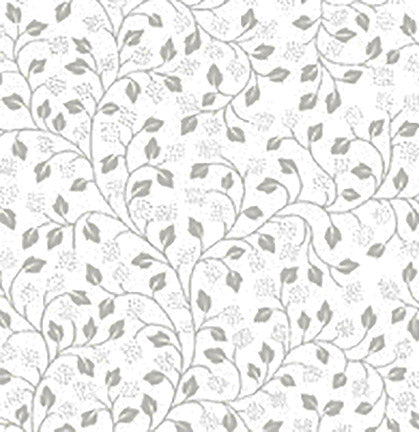 Neutral Fabric, Illusions, Blender flower white fabric 3492 - Beautiful Quilt 