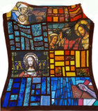 Religious Fabric, Stained Glass Panel Collection 1280 - Beautiful Quilt 