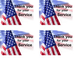 Thank you for Your Service, Cotton or Fleece 2169 - Beautiful Quilt 
