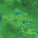 Blender Fabric Benartex Dreamscape Jade Green 5142 - Beautiful Quilt 