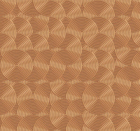 Geometric Fabric, Bronze Circular Geometric Fabric, cotton or fleece, 3707 - Beautiful Quilt 