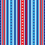 Patriotic Fabric, Red White and Blue Stripes with Stars,  Cotton or Fleece 2130 - Beautiful Quilt 