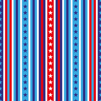 Patriotic Fabric, Red White and Blue Stripes with Stars,  Cotton or Fleece 2130 - Beautiful Quilt 