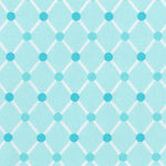 Flannel Fabric, Cozy Cotton, Diamond & Dots Aqua 4892 - Beautiful Quilt 