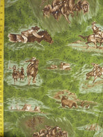 Farm Fabric, Horse Fabric, The Essential Cowboy, 7060 - Beautiful Quilt 