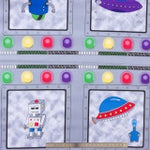 Children's Fabric, Space Fabric, Mission Space, panel 7193 - Beautiful Quilt 