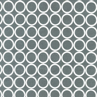 Blender Fabric, Metro Living, Gray with White Circles Geometric 7245 - Beautiful Quilt 