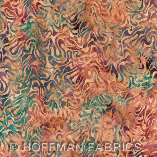 Batik Fabric Hoffman Fabrics September 2987 - Beautiful Quilt 