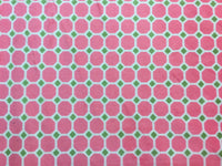 Cuddle Fabric, Shannon, Minky Printed, Geometric Pink 7132 - Beautiful Quilt 
