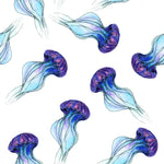 Ocean Fabric, Jellyfish Fabric, Cotton or Fleece, 3640 - Beautiful Quilt 