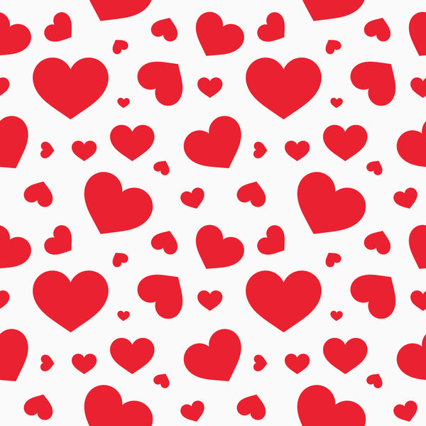 Heart Fabric, Scattered Heart Fabric, Cotton or Fleece, 3524 - Beautiful Quilt 