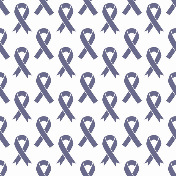 Cancer Fabric, Brain Cancer Fabric, Parkinson's Disease Fabric, Gray Ribbon Fabric, Cotton or Fleece 5951 - Beautiful Quilt 