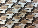 Bird Fabric, Geese Fabric, Nostalgic Hunt, Geese in Flight 7048 - Beautiful Quilt 