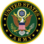 Military Fabric, Army Fabric, Black Army Emblem, 2263 - Beautiful Quilt 