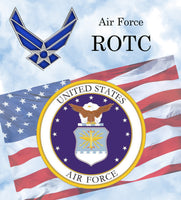 Military Fabric, Air Force ROTC Fabric Panel, 2185 - Beautiful Quilt 
