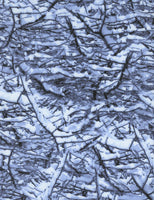 Landscape Fabric TT Tree Fabric blue 3748 - Beautiful Quilt 