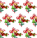 Christmas Fabric, Christmas Bells, Cotton or Fleece 2041 - Beautiful Quilt 