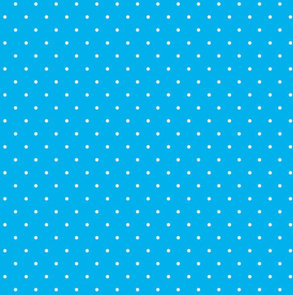 Dotted Swiss Fabric, Blue Mini Dots, Cotton or Fleece, 3844 - Beautiful Quilt 