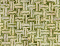 Batik Fabric Print Concepts Inc basket weave green 1006 - Beautiful Quilt 