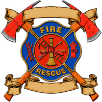 Fire Fighter Fabric, Custom Print Fabric, Fire Badge 5411 - Beautiful Quilt 