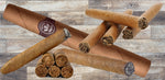 Cigar Fabric on a Wood Background, Cotton or Fleece, 2289 - Beautiful Quilt 