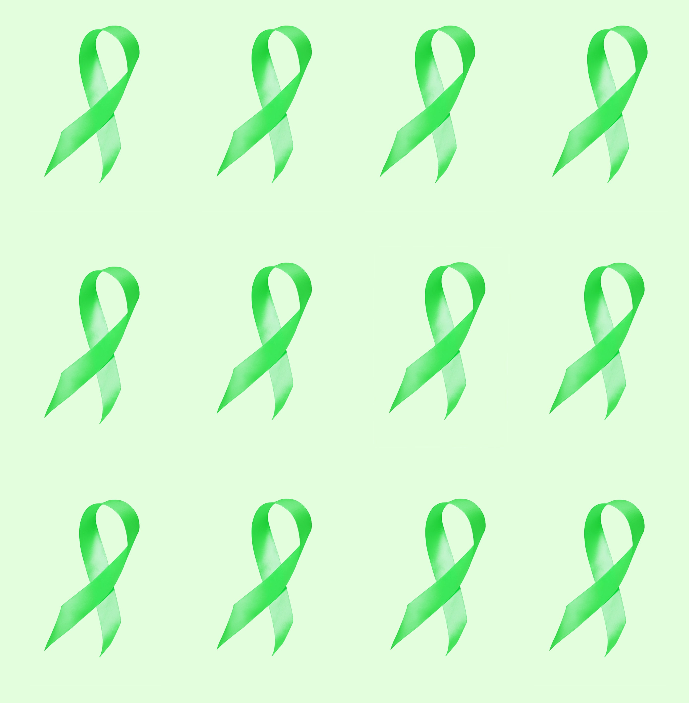 green cancer symbol