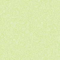 Blender Fabric QT Baby Sprinkles Swirls Green 4908 - Beautiful Quilt 