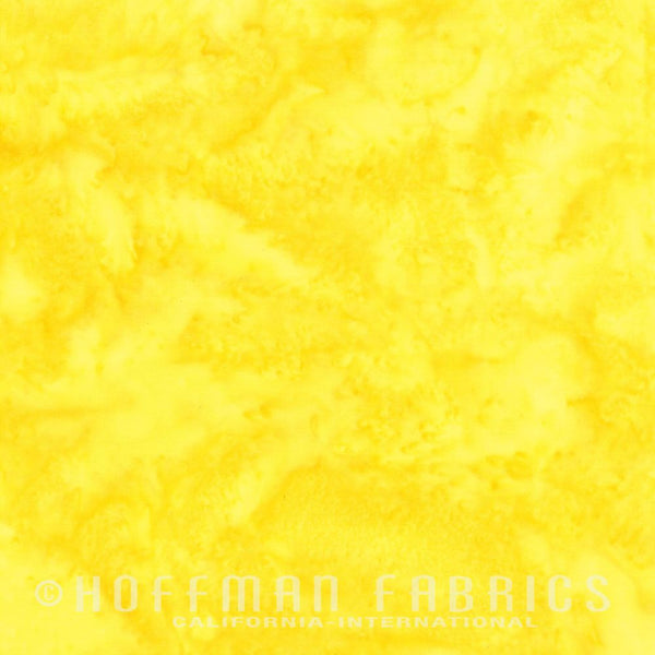Batik Fabric, Bali, Citrine Yellow 5570 - Beautiful Quilt 