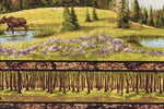 Wildlife Fabric Moose Fabric Wild in the Wilderness 4081 - Beautiful Quilt 