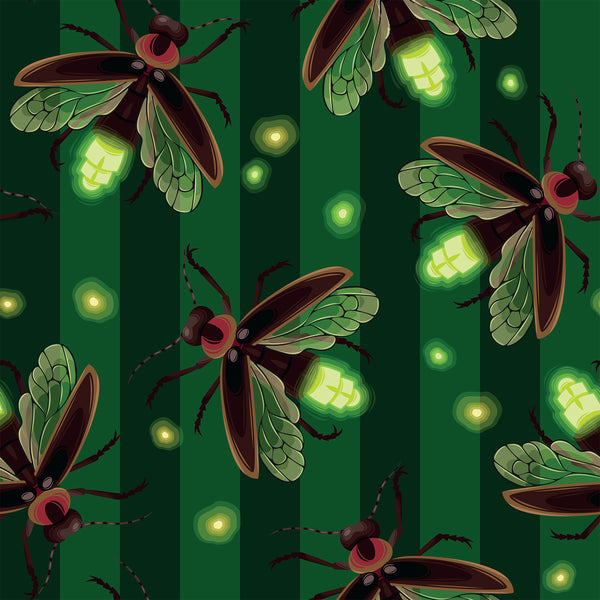Bug Fabric, Firefly Fabric, 1587 - Beautiful Quilt 