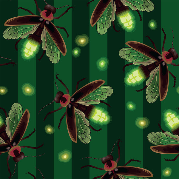 Bug Fabric, Firefly Fabric, 1587 - Beautiful Quilt