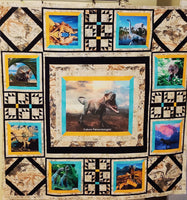 Gallery Quilt, Future Paleontologist.  Not for Sale, Sample, 3737 - Beautiful Quilt 