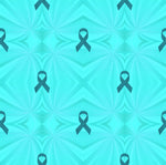 Cancer Fabric, Ovarian Cancer Fabric, Geometric, Cotton or Fleece, 3015 - Beautiful Quilt 