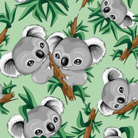 Children's Fabric, Bear Fabric, Koala Bears, Cotton or Fleece, 2207 - Beautiful Quilt 