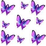 Lupus Awareness Fabric, Alzheimer's Fabric, Pancreatic Fabric, Butterfly with Ribbon, Cotton, Fleece or Canvas 2227 - Beautiful Quilt 