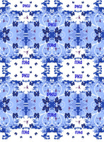 PKU Awareness Fabric aka Phenylketonuria, blue, Cotton or Fleece 1121 - Beautiful Quilt 